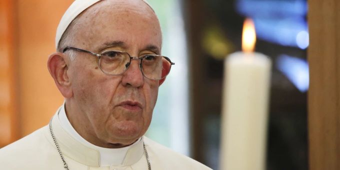 Papst Franziskus forderte die Hamas zur Freilassung aller Entführten auf. (Archivbild) Papst Franziskus