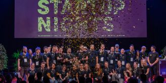 Startup Nights 2023 - Schülerschaft der Kanti Büelrain bewertet Pitches Startup Nights 2023 - Schülerschaft der Kanti Büelrain bewertet Pitches