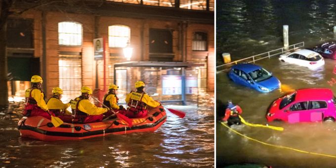 Land unter in Hamburg - «Nadia» sorgt in Deutschland für Wetter-Chaos