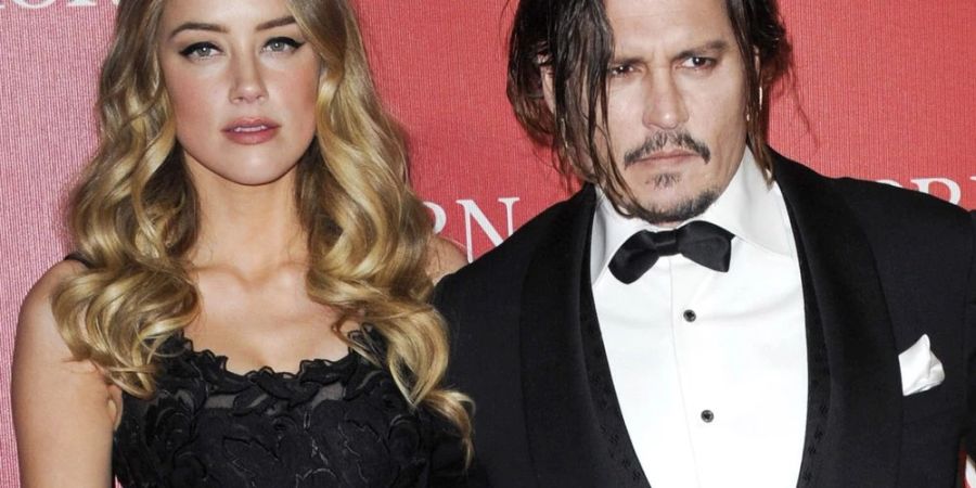 Johnny Depp und Amber Heard 2016 bei einem Auftritt in Palm Springs.