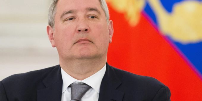 Dmitri Rogosin, Chef der russischen Raumfahrtbehörde Roskosmos. elon musk
