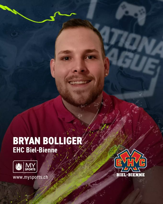 eNationalleague Spieler Bryan Bolliger
