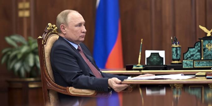 Russlands Präsident Wladimir Putin. Wladimir Putin