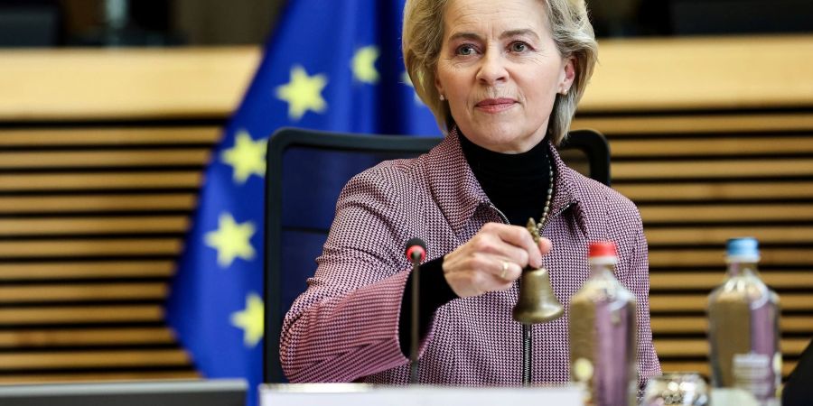 Ursula von der Leyen, Präsidentin der Europäischen Kommission.