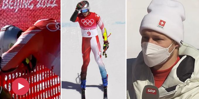 Out im Super-G - Odi: «Mit weniger Risiko fahre ich nicht um Medaille»