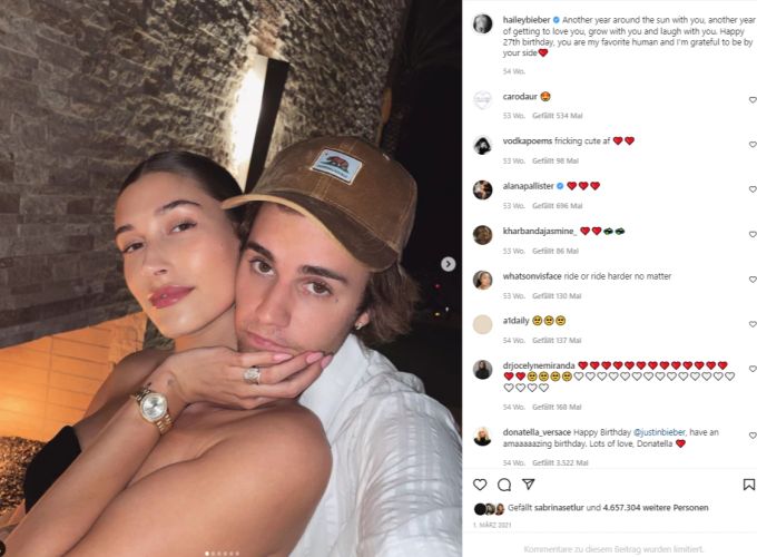 Justin Bieber Hailey