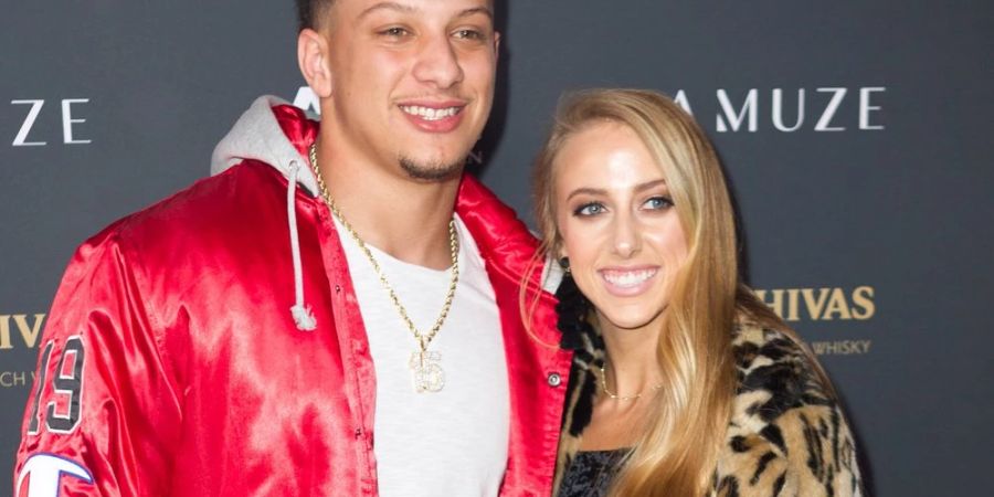 Patrick Mahomes und Brittany Mahomes