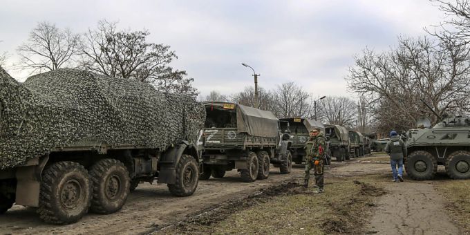 Russische Truppen haben 2024 seit Jahresbeginn rund 2800 Quadratkilometer ukrainisches Territorium erobert. (Archivbild) Russische Truppen