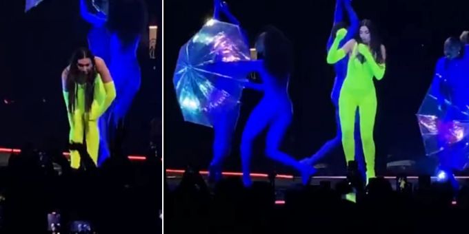 Peinlich-Panne für Dua Lipa. Dua Lipa
