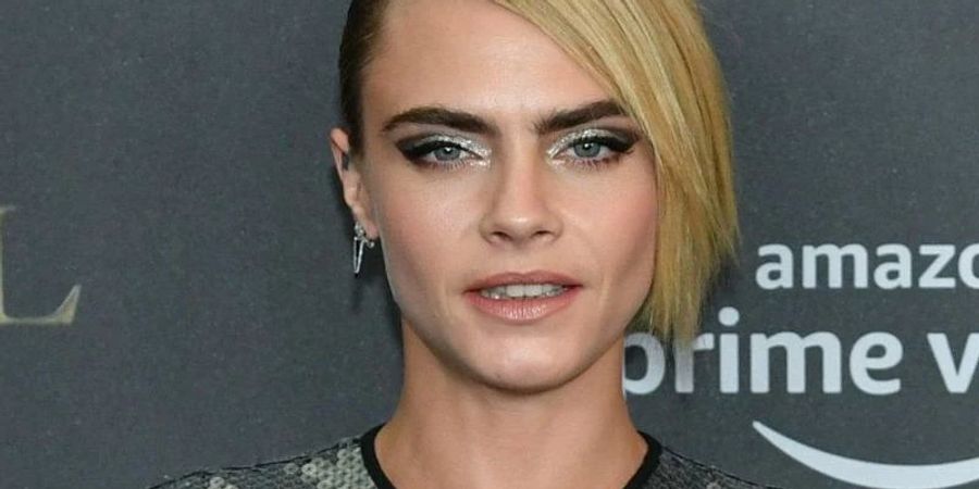 Model Cara Delevingne 2019 in Berlin. Foto: Jens Kalaene/dpa-Zentralbild/dpa