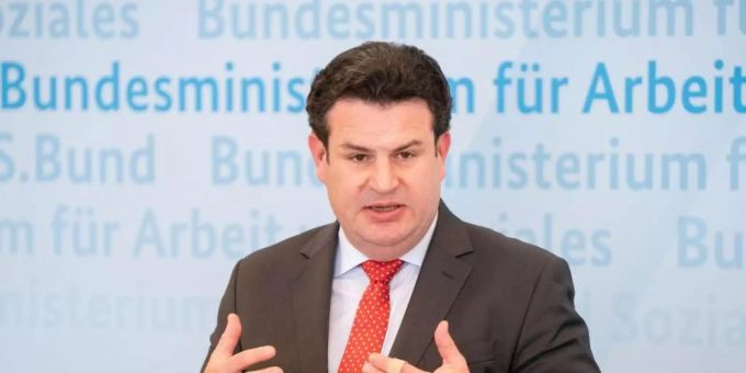 Hubertus Heil (SPD), Bundesminister für Arbeit und Soziales. Foto: Kay Nietfeld/dpa sozialdemokratische partei deutschlands