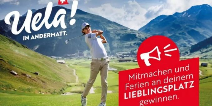 Andermatt Swiss Alps und Kraftkom lancieren «Uela» für Andermatt.