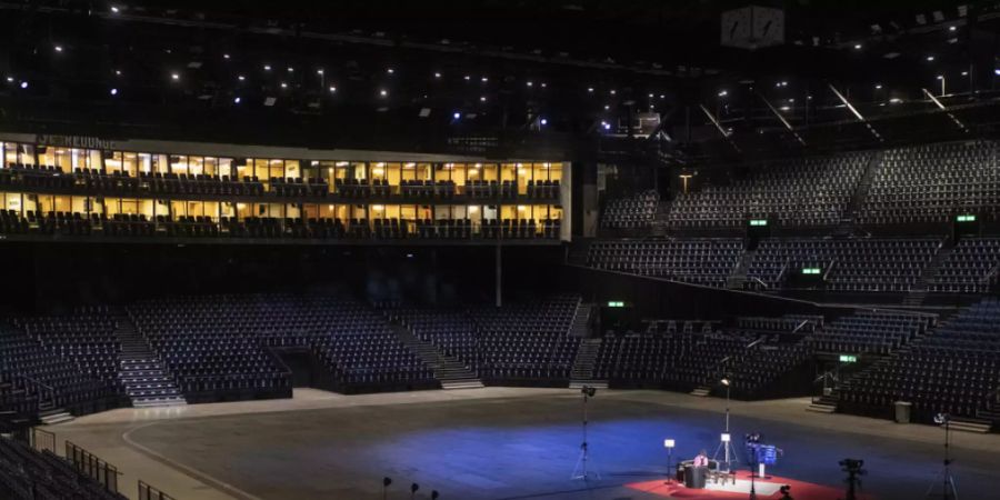 Das Zürcher Hallenstadion als Probelokal für die 18 Musiker des Zurich Jazz Orchestra: In Zeiten von Corona hat sich eine ungewöhnliche Partnerschaft ergeben. (Archivbild)