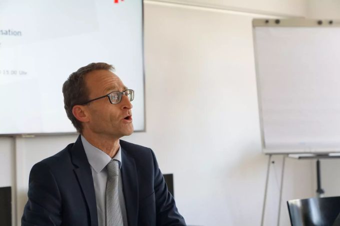 Regierungsrat René Bünter informiert am Dienstag über den Abschluss der Reorganisation des Umweltdepartements. René Bünter