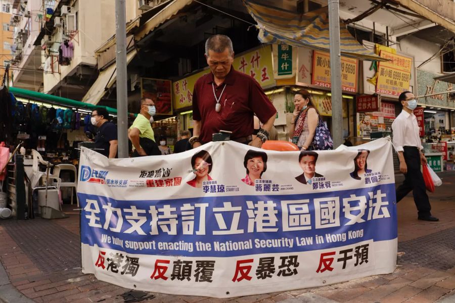 Proteste in Hongkong