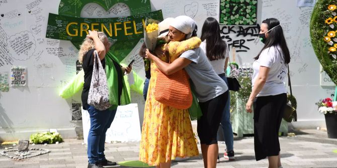 Gedenktag Grenfell Tower Feuers