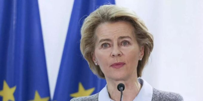 EU-Kommissionschefin Ursula von der Leyen. Foto: Giannis Papanikos/AP/dpa EU-Kommissionschefin Ursula von der Leyen. Foto: Giannis Papanikos/AP/dpa
