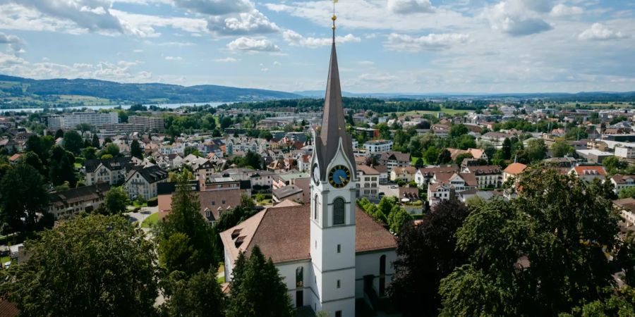 Die reformierte Kirche in Uster.