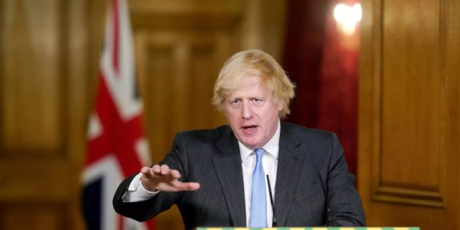 Der britische Premierminister Boris Johnson