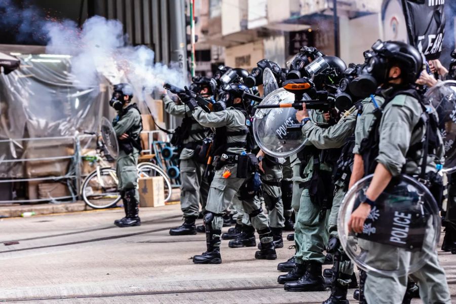 Proteste in Hongkong