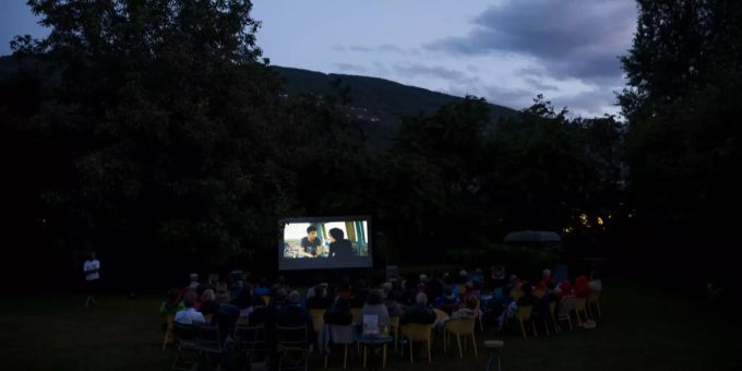 Open Air Kino. Open Air