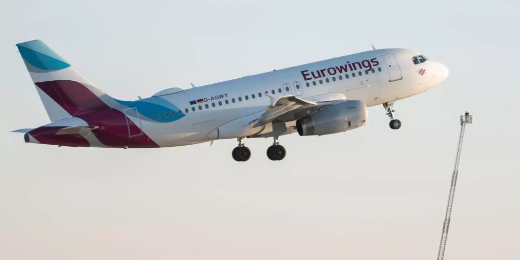 Eurowings will ab Juni ihren Flugplan ausweiten