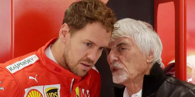 Vettel Mercedes Bernie Ecclestone