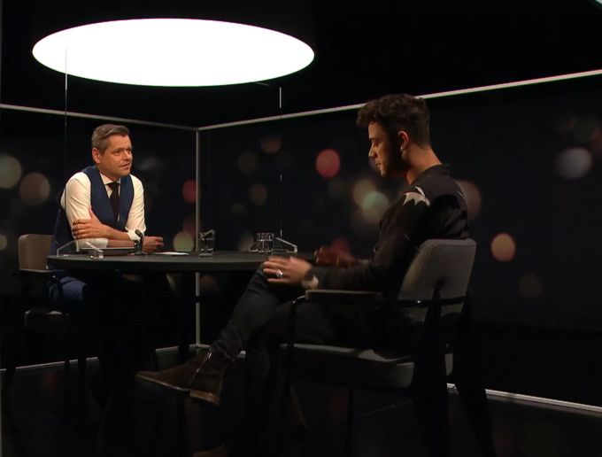 Luca Hänni bei Urs Gredig im SRF. luca hänni