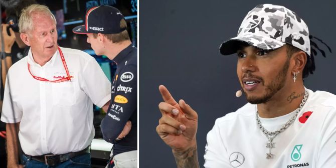 Lewis Hamilton Helmut Marko