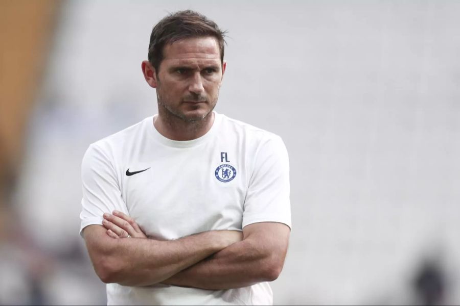 Frank Lampard, Trainer des FC Chelsea, reiht sich ebenfalls auf die Liste der zahlreichen Opfer.