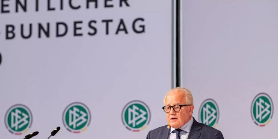 Präsiden des Deutschen Fussball-Bundes: Fritz Keller. Foto: Thomas Boecker/DFB/dpa