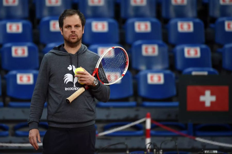 Der Berner galt früher selber als einer der besten Tennisspieler der Schweiz.