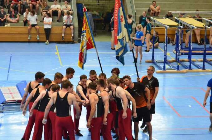 Der TV Sarmenstorf am ETF 2019 in Aarau. TV Sarmenstorf ETF
