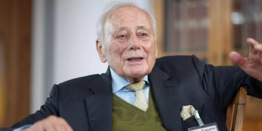 Reinhold Würth wird am 20. April 85 Jahre alt. Foto: Marijan Murat/dpa