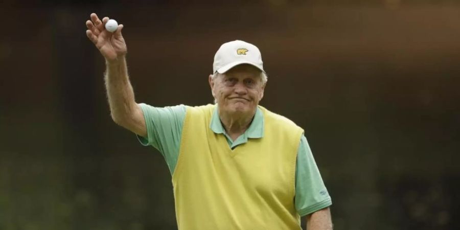 Der 18-fache Major-Sieger Jack Nicklaus war mit dem Coronavirus infiziert. Foto: Matt Slocum/AP/dpa