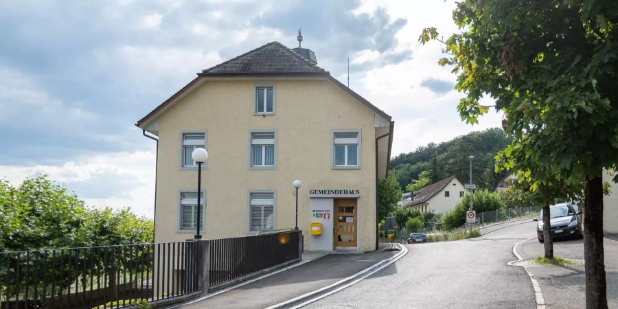 Das Gemeindehaus in Biberstein.