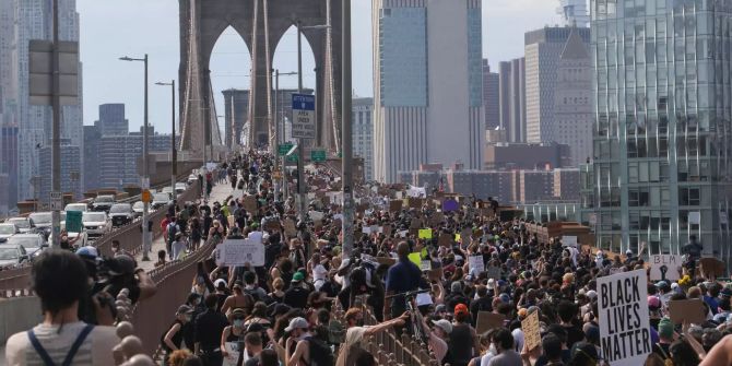 Nach dem Tod von George Floyd - New York