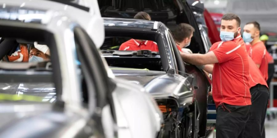 Produktion bei Porsche