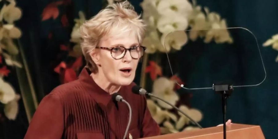 Frauen «werden bestraft, wenn sie Macht ausüben», sagt Siri Hustvedt. Foto: Damián Arienza/Europa Press/dpa