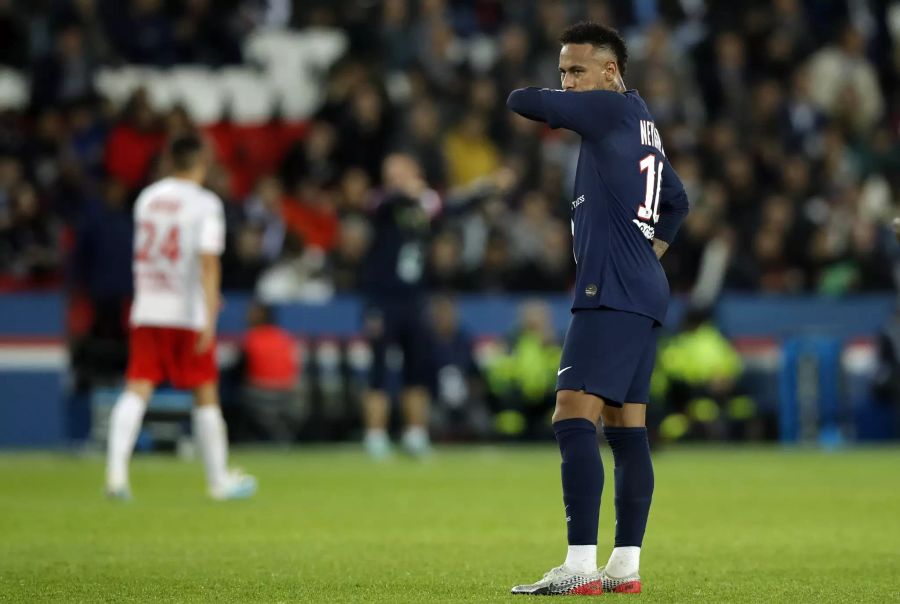 Seit 2017 spielt der Stürmer bei Paris Saint-Germain.